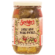Sechler's  sweet heat mixed pickles 16fl oz