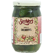 Sechler's  sweet gherkins 16fl oz