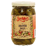 Sechler's  hot jalapeno slices 16fl oz