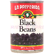 La Preferida  black beans - frijoles negros 15oz