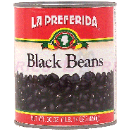 La Preferida  black beans - frijoles negros 30oz