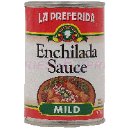 La Preferida  enchilada sauce mild 10oz