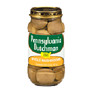 Pennsylvania Dutchman Mushrooms Whole  4.5oz