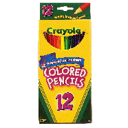 Crayola  colored pencils, nontoxic  12ct