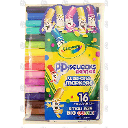 Crayola Pip-Squeaks Skinnies washable nontoxic markers  16ct