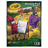 Crayola  doodle pad, 60 pages, nontoxic  1pk