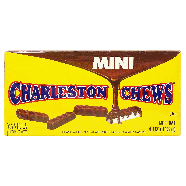 Charleston Chews Mini vanilla nougat with chocolatey coating 4oz