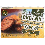 Bilinski's Organic sweet potato breakfast chicken sausage patties12-oz