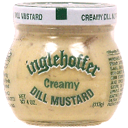 Inglehoffer  creamy dill mustard with capers  4oz