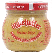 Inglehoffer  extra hot horseradish mustard 4oz