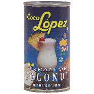 Coco Lopez  real cream of coconut 15oz