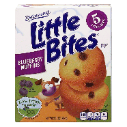 Entenmann's  blueberry muffins, 5 pouches 8.25-oz