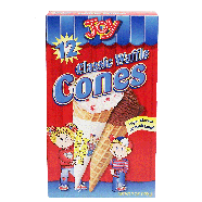 Joy  classic waffle ice cream cones 12-count 7oz