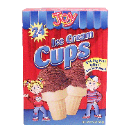 Joy  ice cream cups, 24-count 3.5oz