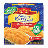 Larry's Mashed Potatoes sweet potatoes with brown sugar streuse8.16-oz