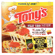 Tony's  meat-trio; pizza with sausage, pepperoni & ham 20.13-oz