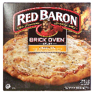 Red Baron Brick Oven Crust cheese-trio pizza with large shreds17.82-oz