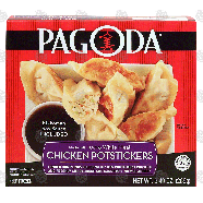 Pagoda  chicken potstickers; dumplings filled w/chicken & fresh9.49-oz