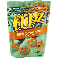 Flipz  milk chocolate covered pretzels 5oz