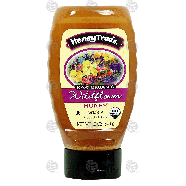 Honey Tree's  wildflower honey, raw organic  12oz