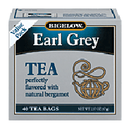 Bigelow Earl Grey tea flavored with natural bergamot, 40-bags 2.37oz