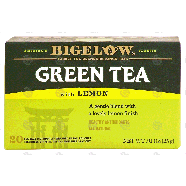 Bigelow Green Tea Bags Green Tea w/Lemon 20ct