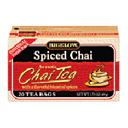 Bigelow  spiced chai tea, 20-bags 1.73oz