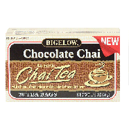 Bigelow  chocolate chai tea, 20-bags 1.73oz