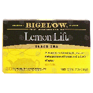 Bigelow Lemon Lift black tea, all natural 20-ct