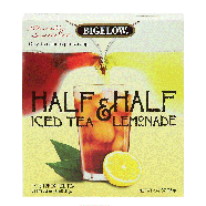 Bigelow Half & Half iced tea & lemonade powder iced tea mix, 6-q3.42oz
