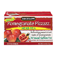 Bigelow Pomegranate Pizzazz sweet & tart herb tea, caffeine free1.18oz