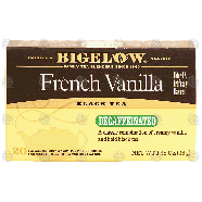 Bigelow  french vanilla decaffeinated tea, 20 tea bags 1.28-oz