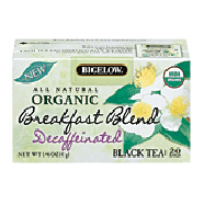Bigelow Breakfast Blend organic decaffeinated black tea, 20-bags1.46oz