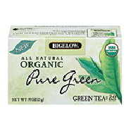 Bigelow Organic pure green tea, 20-bags 0.91oz