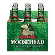 Moosehead Beer Canadian Lager 12 Oz 6pk
