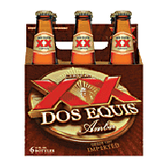Dos Equis Mexican Beer Amber 12 Oz  6pk