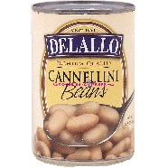 Delallo  cannellini beans  15.5oz