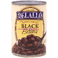Delallo  black beans  15.5oz