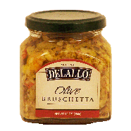 Delallo  olive bruschetta  10oz
