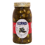 Delallo Super Select hot sliced jalapenos 25.5oz