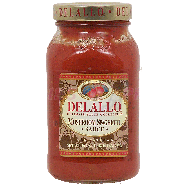 Delallo Ultimate Sauce Collection spaghetti sauce with mushrooms 26oz