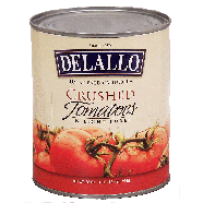 Delallo  crushed tomatoes in light puree  28oz