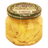 Delallo  quartered & marinated artichoke hearts  6oz