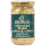 Delallo  marinated artichoke hearts quartered & marinated  12oz