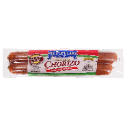 El Popular  chorizo; premium mexican sausage, beef, gluten free 12oz