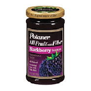 Polaner All Fruit Fruit Spread Blackberry Seedless 10oz