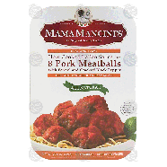 Mama Mancini's  pork meatballs slow cooked in italian sauce, 8-co22-oz