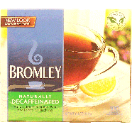 Bromley  orange pekoe and pekoe cut black tea, naturally decaffe6.4-oz