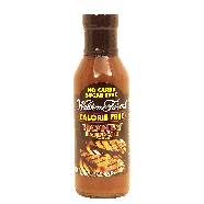 Walden Farms  honey barbeque sauce, calorie free, no carbs, sugar 12oz