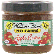 Walden Farms  apple butter fruit spread, sugar free 12oz